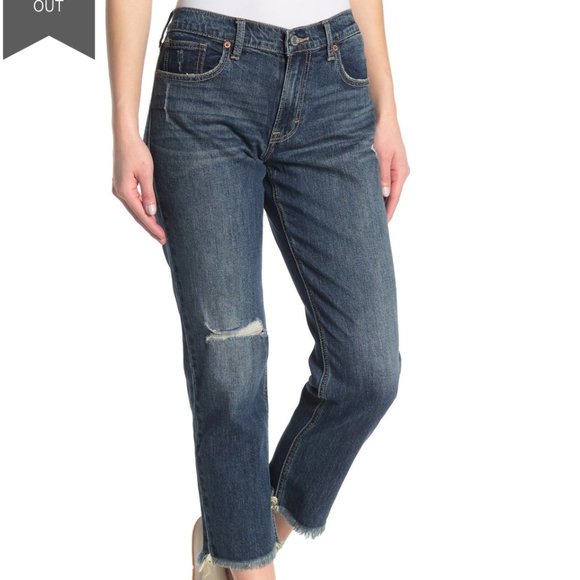 Lucky Brand Denim - Lucky Sienna Slim Boyfriend Raw Hem Jeans NEW! 14